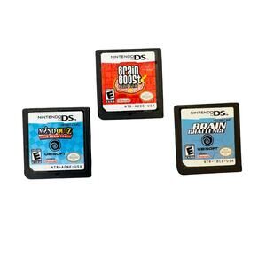 3 Nintendo DS Games Brain Mind Quiz Challenge